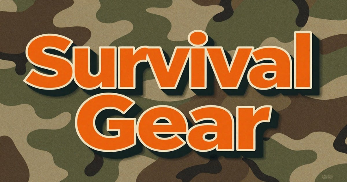 Survival Gear Every Camper Should Carry