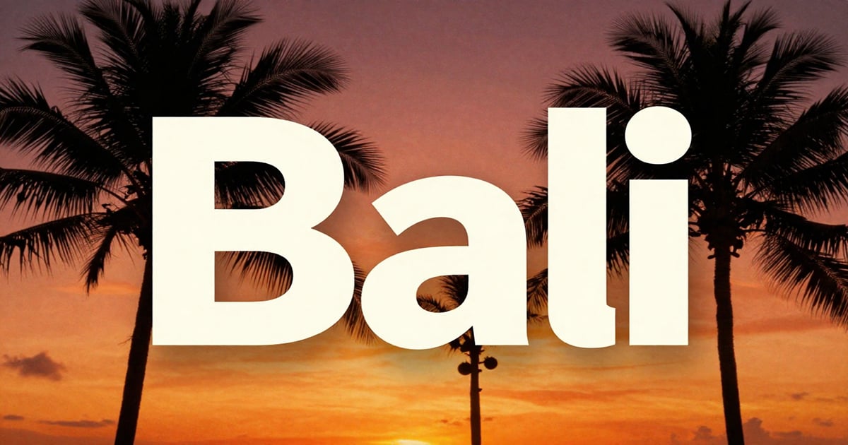 Ultimate Guide to Visiting Bali